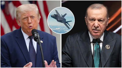Turkey was removed from the F-35 programme in 2019 after purchasing the Russian-made S-400 air defence system (File photo) Donald Trump may allow Turkey back into F-35 fighter jet programme: Report