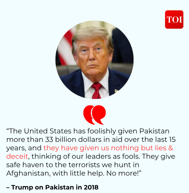 Trump on Pakistan