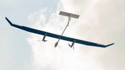 A prototype of the high-altitude pseudo-satellite during a test flight. (image credit: NAL) India’s leap into the stratosphere: Bridging the gap between drones and satellites