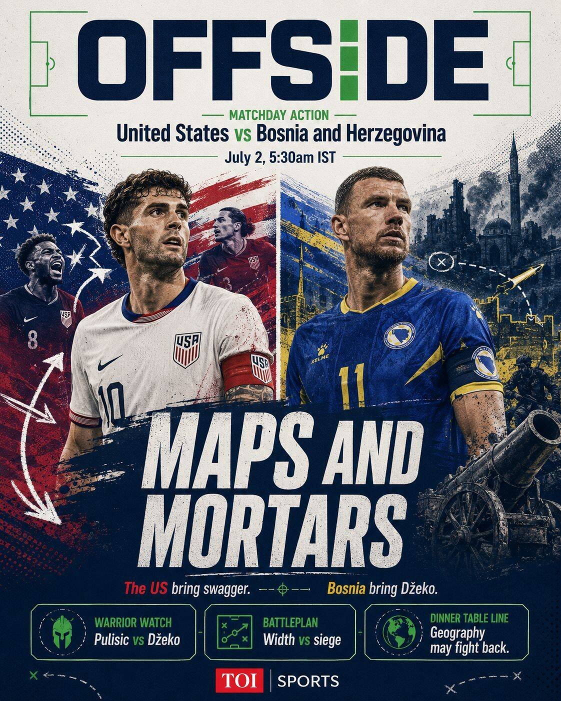 US vs Bosnia and Herzegovina