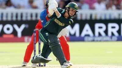 Phoebe Litchfield of Australia bats as Amy Jones of England keeps during the ICC Women's T20 World Cup 2026 Final between England and Australia at Lord's Cricket Ground on July 05, 2026 in London, England. (Photo/Getty Images) Seven heaven: Australia chase record target to clinch seventh Women's T20 World Cup
