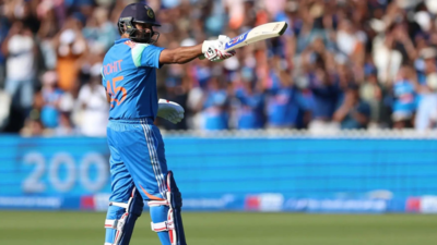 Rohit Sharma Rohit Sharma's historic ton goes in vain as India lose ODI series at Lord's