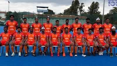 Indian hockey team players in new saffron jersey 'Step taken under BJP pressure': Former Odisha CM hits out at Indian hockey team's saffron jersey