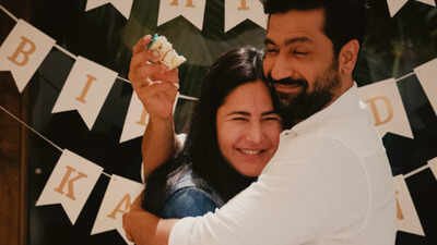 Vicky Kaushal shares loved-up picture with 'Jaan' Katrina Kaif from her birthday celebrations - PIC