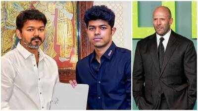 Vijay's son Jason Sanjay says he'd cast father with Jason Statham if given the chance, reveals cinema wasn't his first dream: 'I wanted to become a pilot' Vijay's son Jason Sanjay says he'd cast father with Jason Statham if given the chance, reveals cinema wasn't his first dream: 'I wanted to become a pilot'
