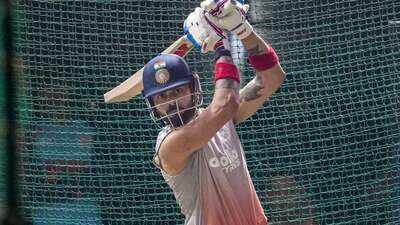 File pic: Virat Kohli (PTI Photo) Cues from the nets: India hit the ground running with Virat Kohli, Shubman Gill holding a lengthy conversation