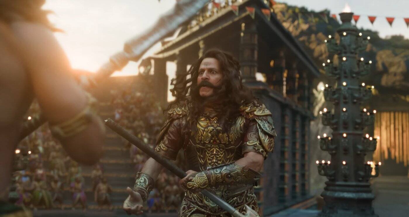 Vivek Oberoi plays Vidyutjihva, the demon prince and husband of Shurpanakha.