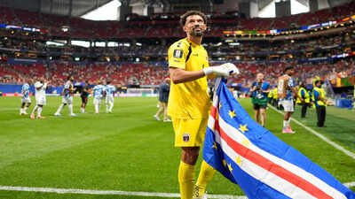 Cape Verde goalkeeper Vozinha (AP Photo) 'Our land, Our people, Our dream': Vozinha's emotional rallying cry ahead of Cabo Verde's showdown with Lionel Messi's Argentina