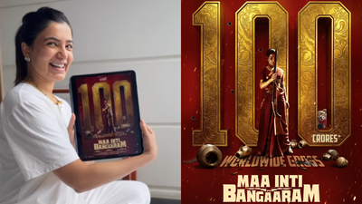Picture Credit: Instagram ‘We did 100 crores’: Expectant Samantha Ruth Prabhu breaks down in tears over Raj Nidimoru's sweet surprise on ‘Maa Inti Bangaram’s global haul
