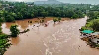 The flooding followed continuous heavy rain that began on Saturday evening. (PTI) Overnight rain brings J&K's Rajouri to a standstill as flash floods wreak havoc