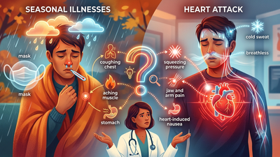 Image: AI You think it's just another viral fever, but could it be your heart? Cardiologist explains the warning signs