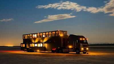 Will Smith once used this $2.5 million, 1,200-square-foot motorhome on film sets; the two-storey vehicle is now a luxury stay near Austin: Why it remains so special