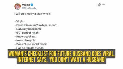 '₹2 lakh salary, no female friends, shares 24x7 live location': Indian woman's future husband checklist goes viral