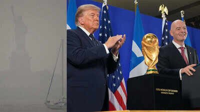 'Filthy, polluted air': Trump blames Canada as wildfire smoke clouds Argentina vs Spain World Cup final