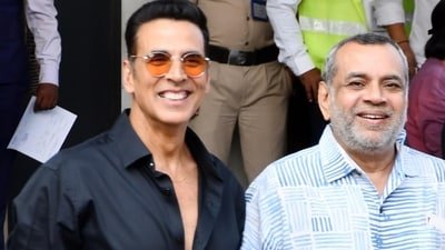 A file photo of Akshay Kumar, Paresh Rawal, Suniel Shetty