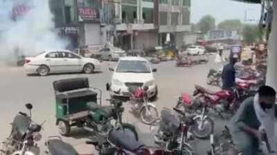 Burnt-out vehicles, rock-strewn roads, heavy security: PoK votes in second phase amid unrest
