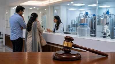 AI generated image used for representational purpose Parents win Rs 2.16 lakh after company throws away newborn's cord blood sample