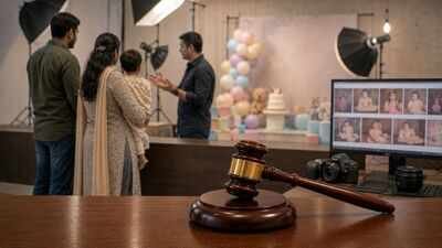 AI generated image used for representational purpose Photography studio told to pay Rs 8,000 for giving AI-generated birthday photos instead of promised images