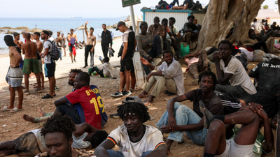 Mass crossings of migrants on foot and by sea from Morocco into Spanish territory Ceuta. (Reuters photo) US, Israel behind Cueta crisis? The geopolitics of illegal migration from Morocco to Spain