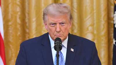 US President Donald Trump (File photo) 25 US states sue Trump over fresh tariffs on 60 trading partners