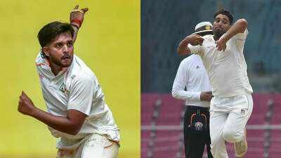 Harsh Dubey, Vipraj Nigam among four net bowlers join India for Sri Lanka Tests