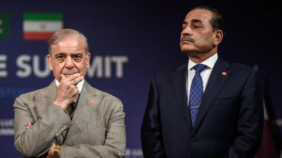 Pakistan PM Shehbaz Sharif and army chief Asim Munir (R) (PTI file photo) Peace talks abroad, protests at home: The many contradictions shaping Pakistan today