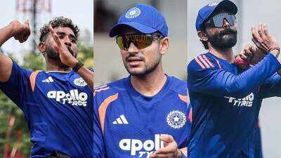Mohammed Siraj, Shubman Gill and Ravindra Jadeja India vs Sri Lanka: Rain threat looms large over IND vs SL three-day warm-up match in Colombo