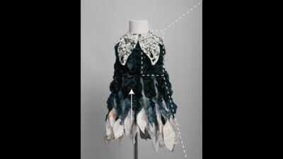 Scientists in China create a self-healing dress from living fungus that repairs its own tears and biodegrades naturally