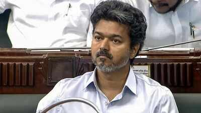 Tamil Thai Vazhthu is an invocation to Mother Tamil from Manonmaniam, a play written by Manonmaniam Sundaranar in 1891. (Photo: PTI) 'Our mother tongue is as pure as our mother': Vijay moves Tamil anthem resolution; DMK, AIADMK back it