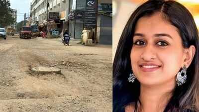 Medha Akarsh, a central government employee, died after falling from a two-wheeler. Bengaluru mom’s death sparks fury, civic body faces heat over poor roads