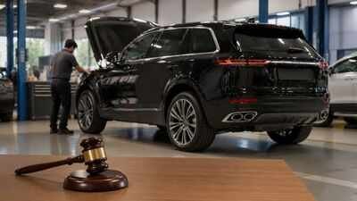 AI generated image used for representative purpose 9-month delivery delay, repeated defects: Jaguar Land Rover told to replace Rs 1.57 crore luxury SUV