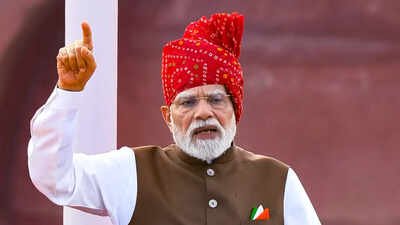 PM Modi From Red Fort On 80th Independence Day: ‘India Must Dream Big And Move Forward’