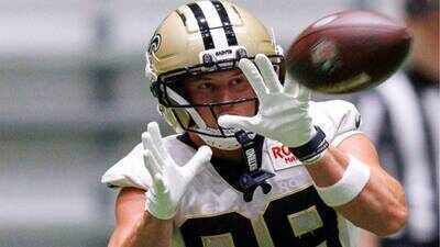 Saints rookie Brock Rechsteiner suplexes Jalen Thompson as WWE Hall of Famer Scott Steiner’s son makes NFL headlines Saints rookie Brock Rechsteiner suplexes Jalen Thompson as WWE Hall of Famer Scott Steiner’s son makes NFL headlines