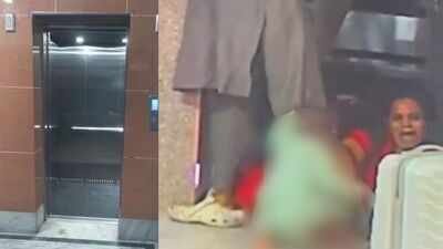 Woman died in a horrifying lift accident in Ongole on Sunday. Andhra Pradesh horror: Woman dies as elevator moves with door open
