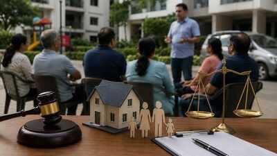 AI generated image used for representative purpose No bachelors, no biryani, no dogs: What your RWA can legally ban, and what it can’t