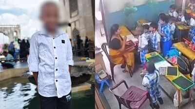 A five-year-old UKG student died after an alleged teacher slap at a Visakhapatnam private school. Visakhapatnam school shocker: UKG student dies after teacher slaps him for incomplete homework