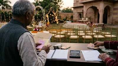 AI generated image used for representative purpose Jaipur resort told to return 85% of Rs 10 lakh for wedding venue booking after marriage cancelled