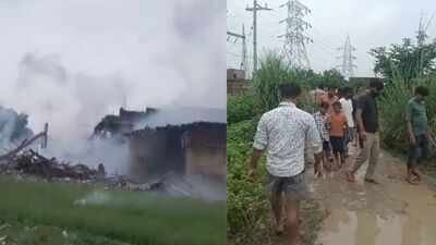 Blast at cracker unit on Prayagraj-Kaushambi border kills 5, several injured 5 dead, several injured in blast at cracker manufacturing unit in UP