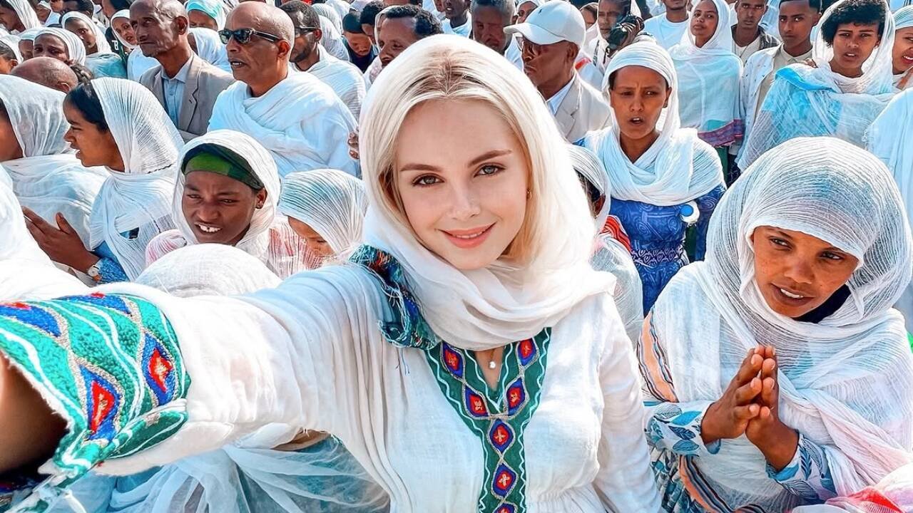 Sophie Lee in Ethiopia