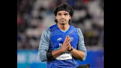 Glasgow: India's Neeraj Chopra during the men's javelin throw final at the Commonwealth Games 2026, in Glasgow, Scotland. Chopra wins the silver medal in this event. (PTI Photo/Ravi Choudhary)(PTI08_01_2026_000155B) Rs 15.56 crore: The money behind the medal at 2026 Commonwealth Games