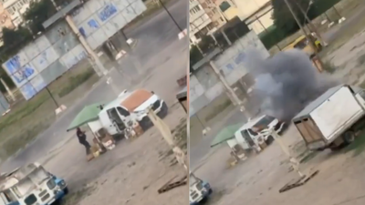 Russian drone targets Ukrainian vegetable seller in 'Safari' attack Russian drone chases Ukrainian vegetable seller in 'safari' attack - Watch