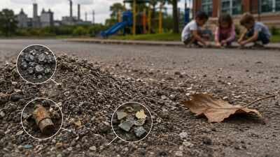Representative Image (AI-generated) Scientists tested road dust in 7 eastern US cities; metals from old factories and decades-old pesticides were still sitting near parks and schools
