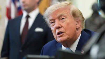 President Donald Trump speaks in the Oval Office of the White House, Thursday in Washington. (AP Photo) 'It will end pretty soon': Trump hints at peace in US-Iran war; Tehran mocks 'theatre diplomacy'