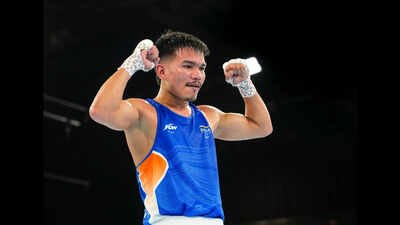 India's Jadumani Singh Mandengbam (PTI Photo) How Jadumani Singh's risky weight change nearly derailed his CWG dream before winning Glasgow silver