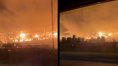 Ukrainian drones strike civilian targets, major oil refinery 12 killed, 39 injured as Ukrainian drones strike civilian sites, oil refinery in Russia