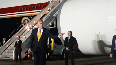 Trump confirms secret flight switch 'I go by Secret Service, military': Trump confirms switching planes in Turkey over Iran threat