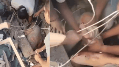 Baby rescued alive from rubble nearly 48 hours after a 7.4-magnitude earthquake struck Colombia. 'Heard a whisper': Baby rescued from rubble 48 hours after Colombia earthquake - video