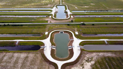 USACE celebrates advancement of the Indian River Lagoon South Restoration Project Florida completed a 2,560-acre stormwater treatment landscape with 4,750 acre-feet of storage to help protect the Indian River Lagoon