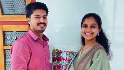 P Anusree and Amal (Image Credit: TOI/ Special Arrangement) Mystery surrounds couple found dead in Mysuru, Ernakulam