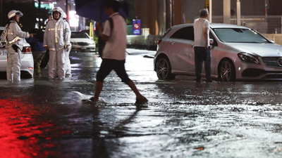 ‘Unprecedented’ downpour kills 4 in Japan (AP image) 4 dead as ‘unprecedented’ rain floods Eastern Japan, strands thousands at Narita Airport